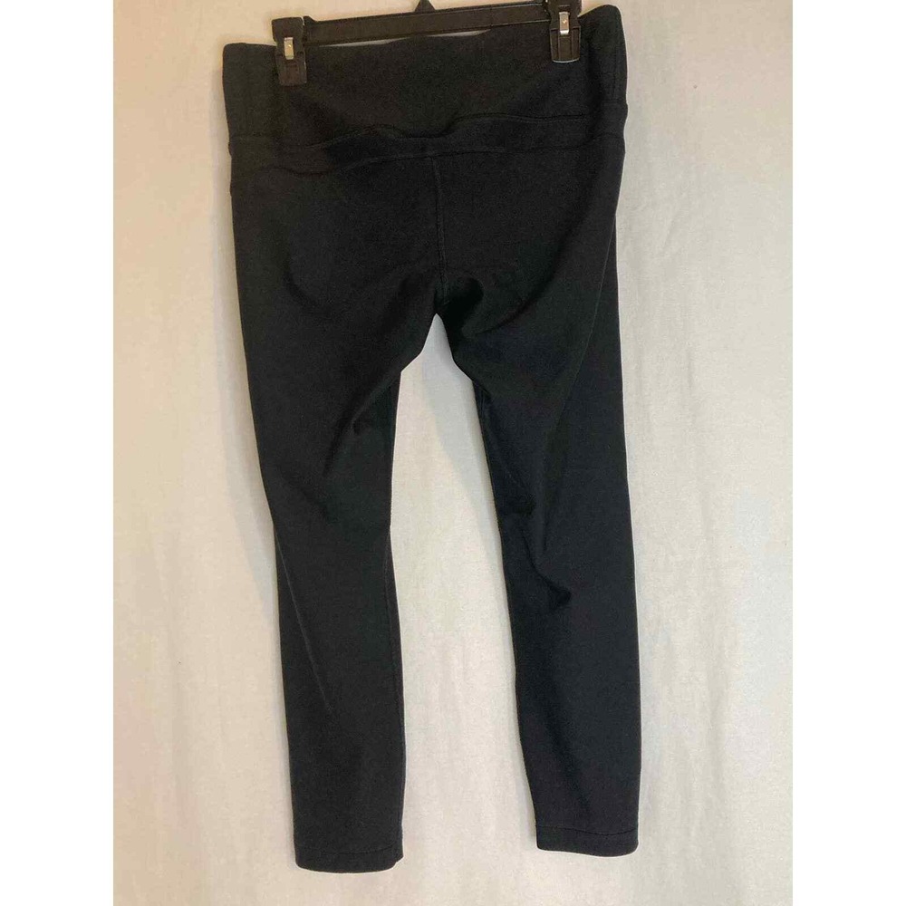Under Armour Womens HeatGear Compression Capris Black Large Gym Training